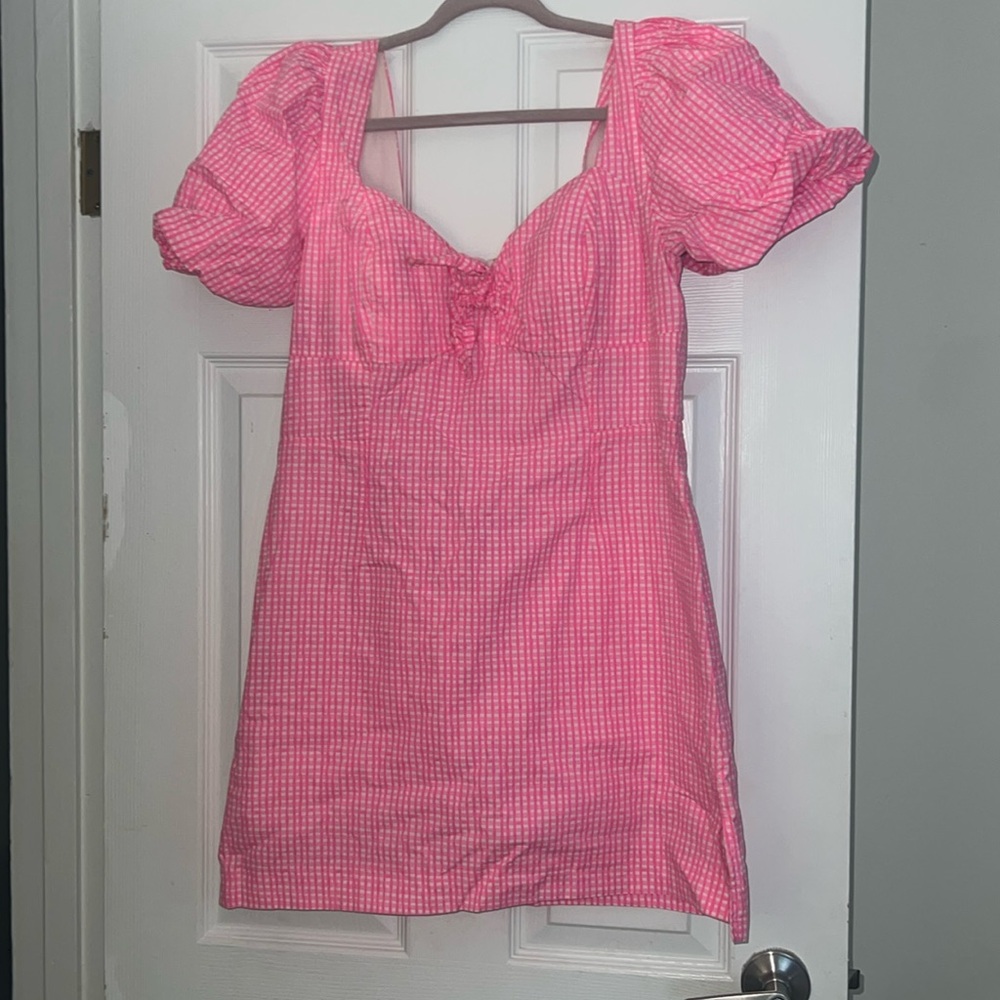 Lilly Pulitzer Nilany Skirted Romper Pink Isle Along The Same Line Size 12 Beach